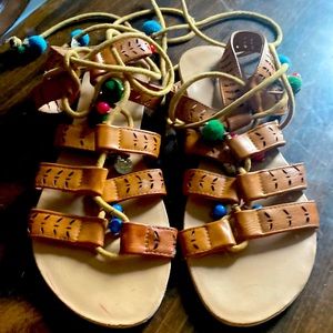 Mark gladiator sandals size 8